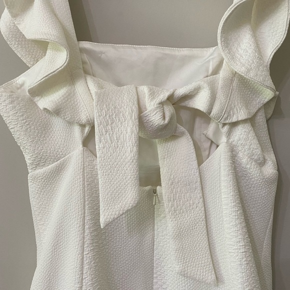 Bardot Ashley Frill White Mini Dress - Picture 8 of 10